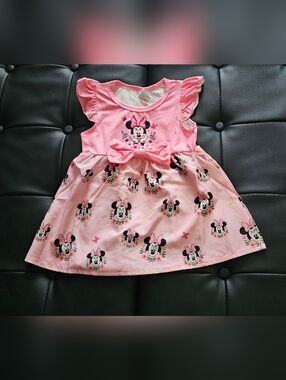 Baby Girl 6 To 9 Month Minnie Mouse Dress NWOT